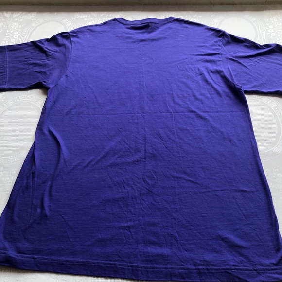 Zumba Wear Fitness Logo Graphics One Size Fits Most Purple T-Shirt Short Sleeves - Picture 10 of 13